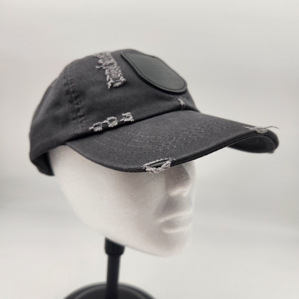 Rascal Flatts Back To Us Tour Hat Charcoal Grey Distressed‎ Cotton Baseball Cap